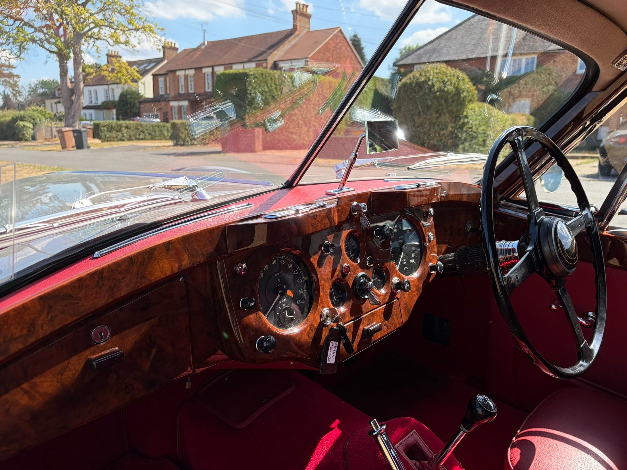 1955 Jaguar XK140 DHC, foto 9