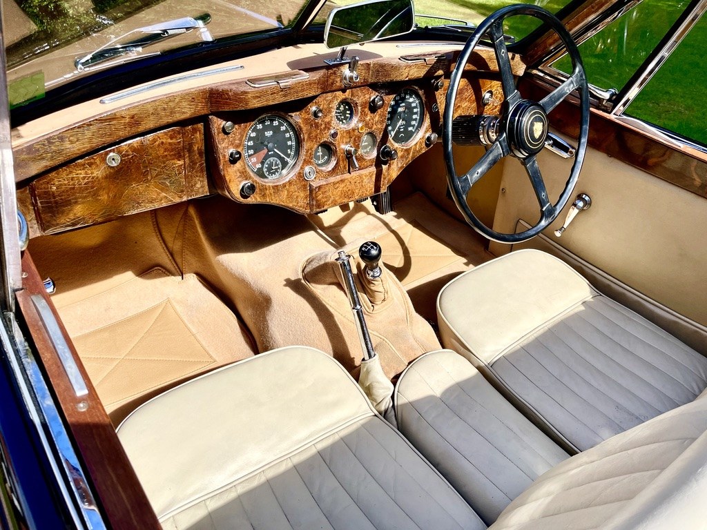 1955 JAGUAR XK140 DHC Convertible RHD, foto 11