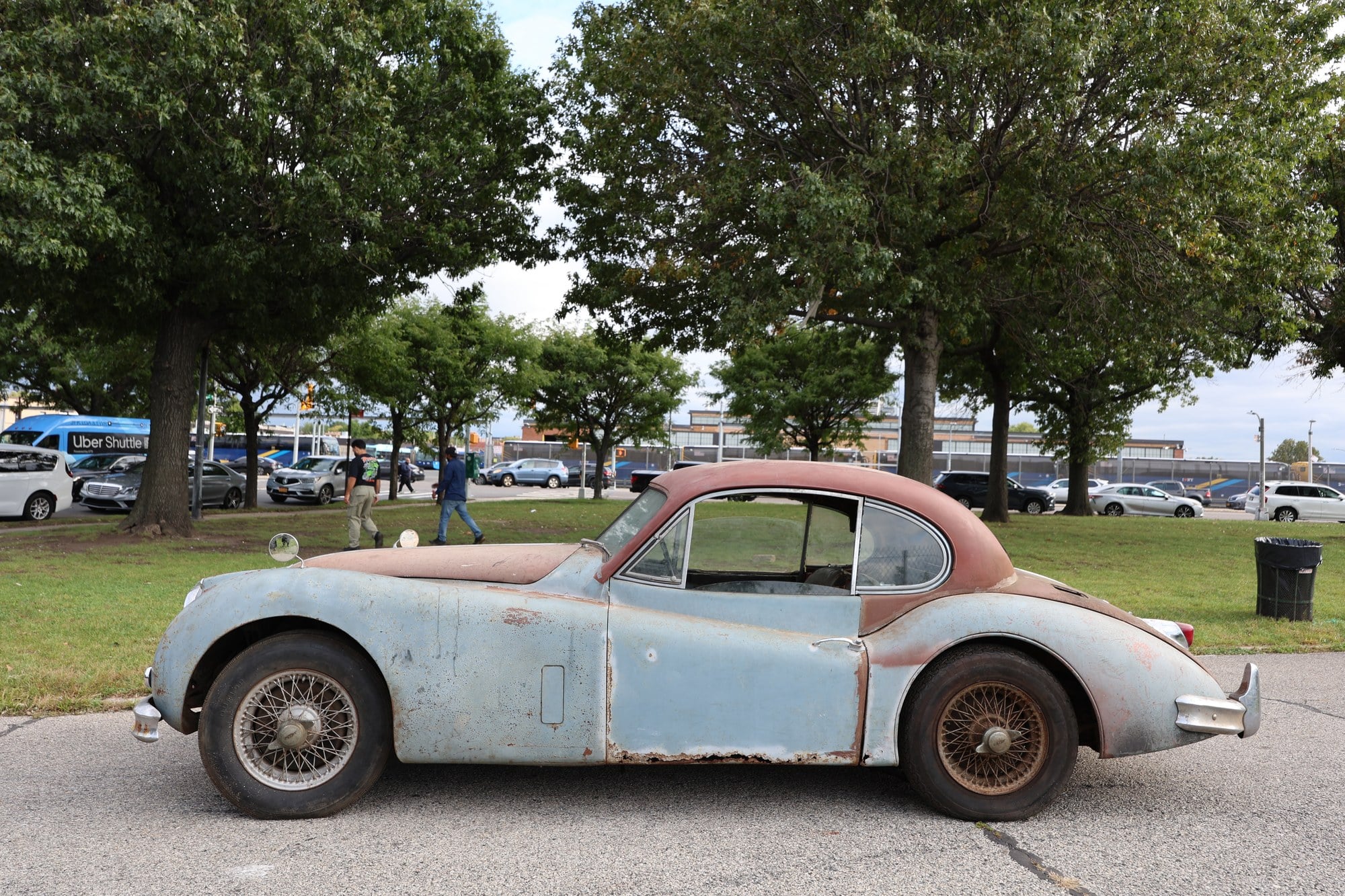 1956 Jaguar XK140 FHC #26348, foto 3