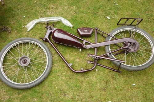 1950 james autocycle abandoned restoration For Sale