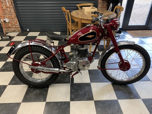 1955 James Commando J9 Trials bike