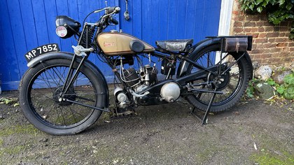 1928 James Model 12 V twin 498cc MOTORCYCLE
