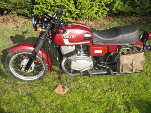 1982 Excellent Jawa 350 - well cared for machine. SOLD