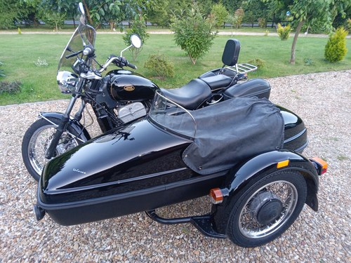 2006 Unique Jawa 650 Classic type 836  and Velorex sidecar SOLD