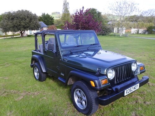 Jeep Wrangler 4.0 manual VERKAUFT