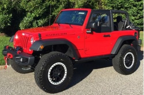 2016 Jeep Wrangler Rubicon = Manual 10k miles Red $49.9k For Sale