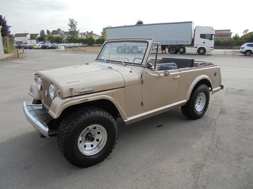 JEEP-KAISER-JEEPSTER-COMMANDO-4X4(1967)GOLD! 99% RUSTFREE!  SOLD