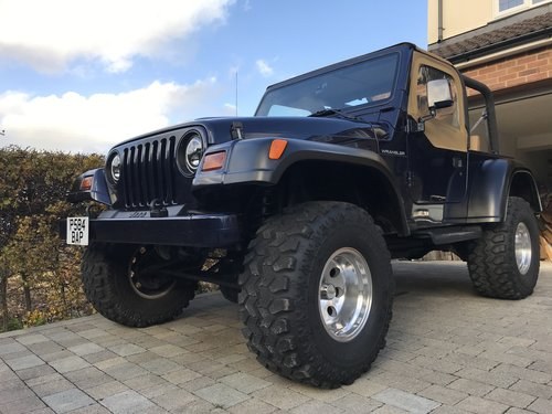Jeep Wrangler TJ 2.5 Auto 1997 LHD High Lift, Widebody 4x4 For Sale
