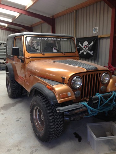 1981 Jeep CJ7 Unfinished Project SOLD