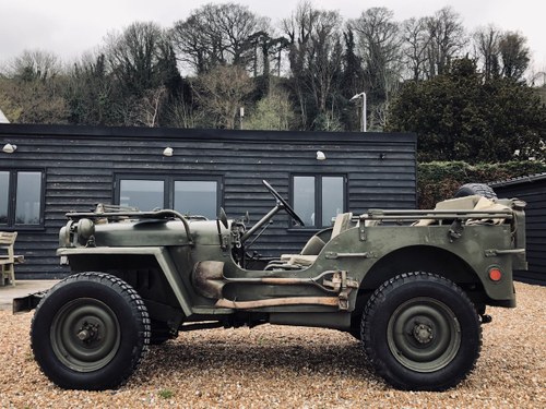 1956 Willys Hotchkiss Jeep Paris built & WW2 parts For Sale