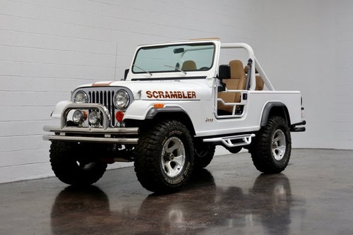 1981 Jeep Scrambler 4x4 Convertible = only 1k miles mods $34 For Sale