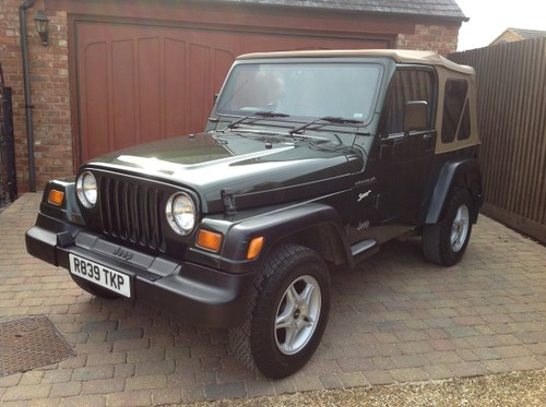 1998 Jeep Wrangler 2.5 Sport Soft Top Low Mileage  For Sale