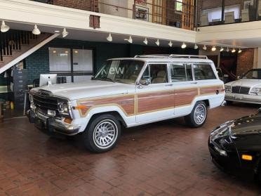 1990 Grand Wagoneer SUV = clean Ivory(~)Tan driver $21.9k For Sale
