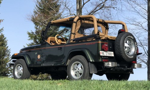 1996 Exceptionnel, Jeep Wrangler YJ Sahara, 4L HO, état collectio For Sale