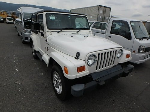 2002 Jeep Wrangler Sahara Hardtop Automatic from Japan In vendita