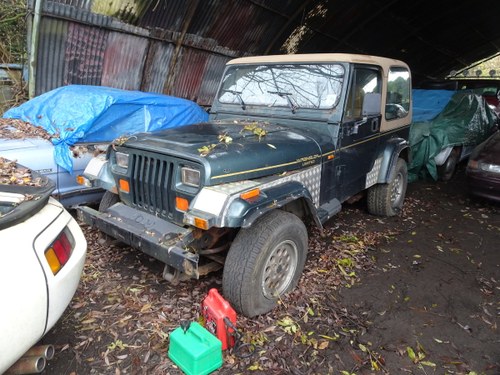 1994 jeep wrangler YJ for restoration  For Sale