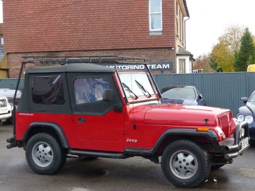 1994 JEEP WRANGLER 2.5 SOFT TOP 4WD - LHD LEFT HAND DRIVE For Sale