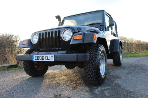 2006 Jeep Wrangler Jamboree Manual , SUPERCHARGED 4 Litre  SOLD