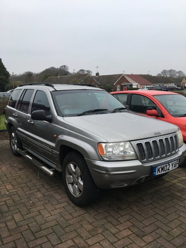 2002 Jeep Grand Cherokee Overland Hi-Output 4.7 lpg For Sale