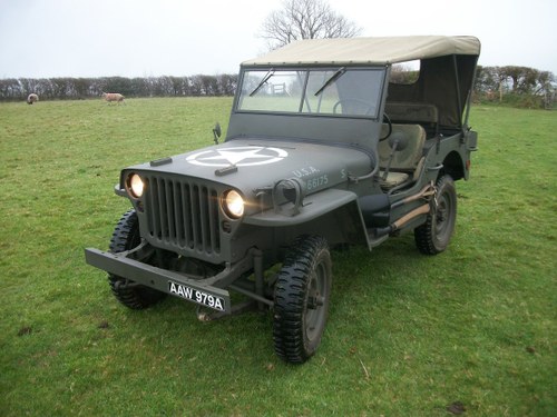 1963 willys french military jeep SOLD