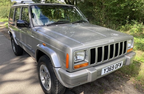 2001 JEEP CHEROKEE XJ 2.5 TD 60TH ANNIVERSARY LIMITED EDITION For Sale by Auction