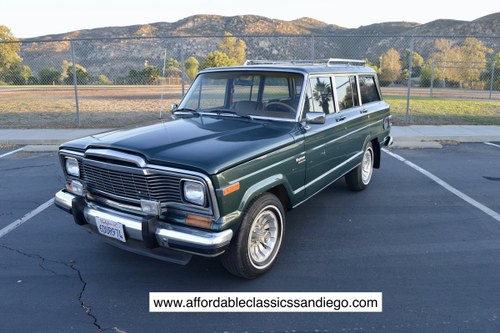 1982 Jeep Wagoneer Limited SOLD