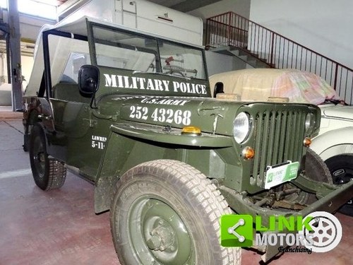 1955 JEEP WILLYS ANNO 1944 , MOTORE ORIGINALE WILLYS |ISCRITTA A For Sale