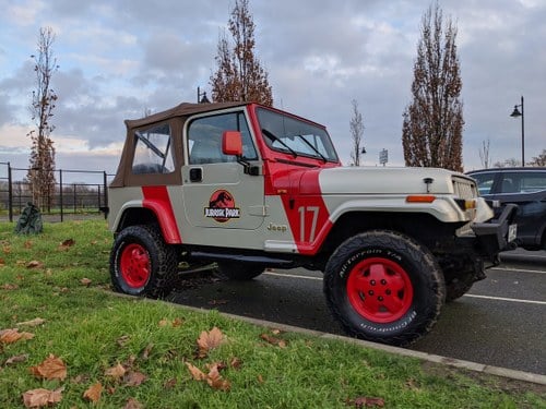 Jurassic Park Jeep Wrangler (1993 YJ) VENDUTO