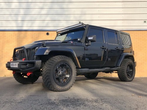 2014 JEEP WRANGLER CUSTOM OVERLAND UNLIMITED // 2.8 CRD SOLD