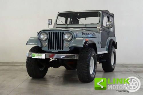 1978 JEEP CJ-5 Silver Edition For Sale