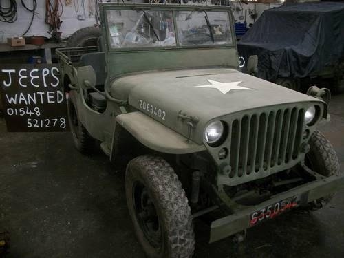 willys jeep hotchkiss 1961 with only 14000 km on t VENDUTO