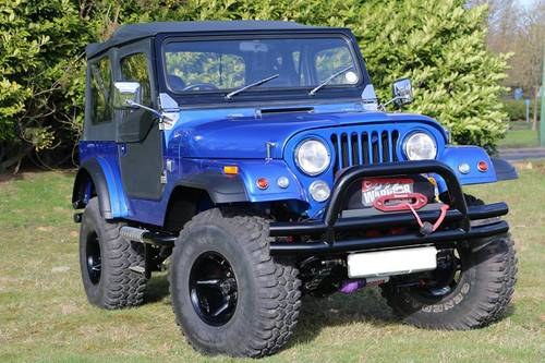 1981 Jeep CJ7 258cu AMC Straight Six (4.2ltr), RHD En Venta