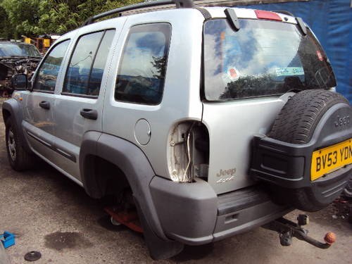 2004 BREAKING JEEP CHEROKEE CHEAPEST PARTS IN UK For Sale