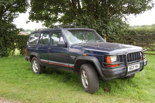 Jeep Cherokee Sport Auto 1996 For Sale by Auction