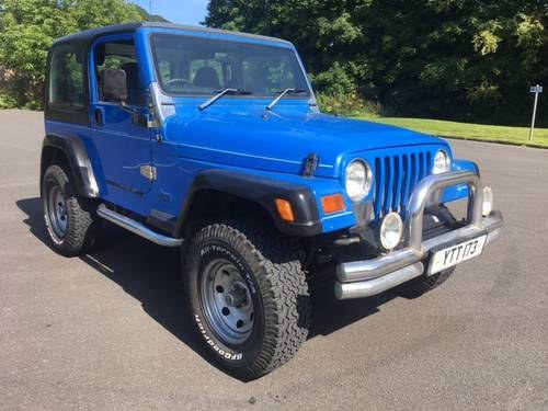 AUGUST AUCTION. 1998 Jeep Wrangler For Sale by Auction