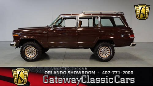 1982 Jeep Wagoneer #923-ORD For Sale