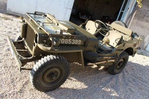 1959 1943 Jeep Willys WW2 dressed, superb ! SOLD