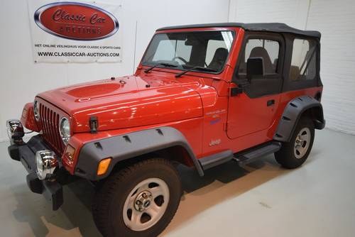 Jeep Wrangler 4.0 1998 For Sale by Auction