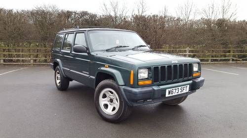 2000 Jeep Cherokee XJ 2.5 Sport Petrol 113k 14service stamps VENDUTO
