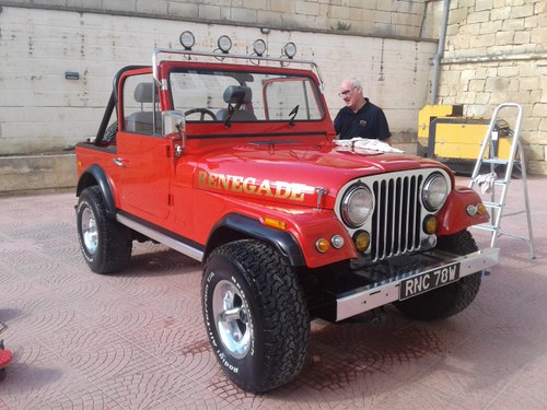 1981 UK registered jeep cj7 For Sale