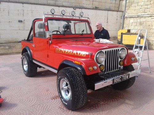 1981 UK registered jeep cj7  In vendita