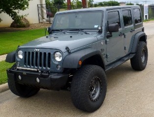 2014 Jeep Wrangler Unlimited Sport Lifted + mods Grey $34.9k For Sale