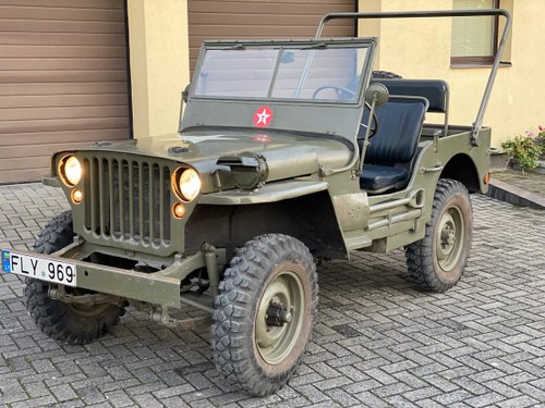1943 Jeep Willys For Sale