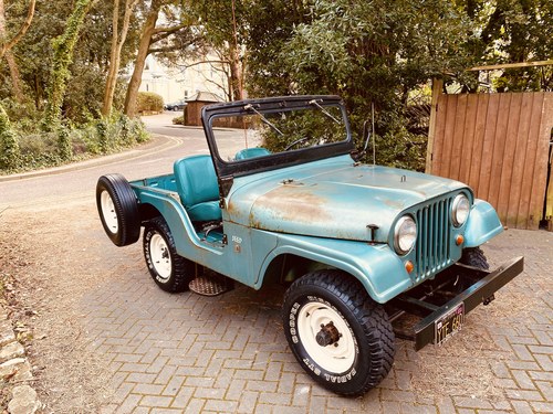 1968 Original low miles kaiser willys jeep cj5 uk registered In vendita