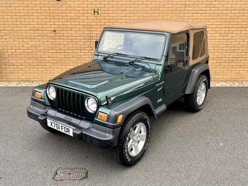 2000 JEEP WRANGLER SPORT // 3d // Convertible // 2.5L 117 BHP For Sale