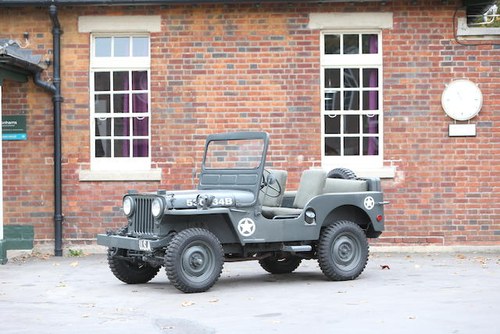 1952 WILLYS JEEP MODEL C M38 MILITARY 4X4 For Sale by Auction
