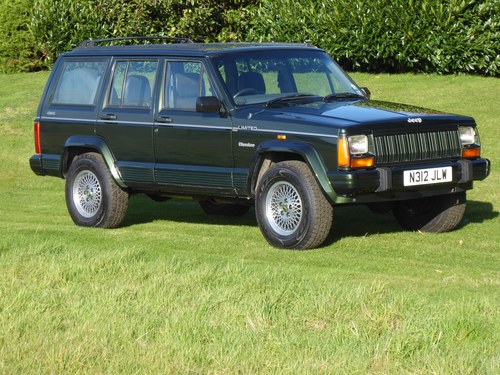 1996 Jeep Cherokee XJ 4 Litre  FSH 2 Owners Low Mileage For Sale