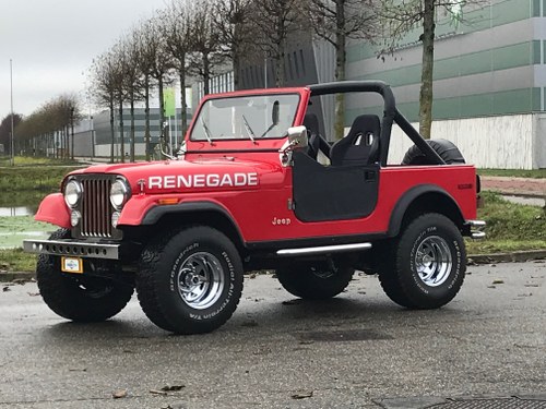 1981 Jeep CJ7 Renegade V8 (LHD) For Sale