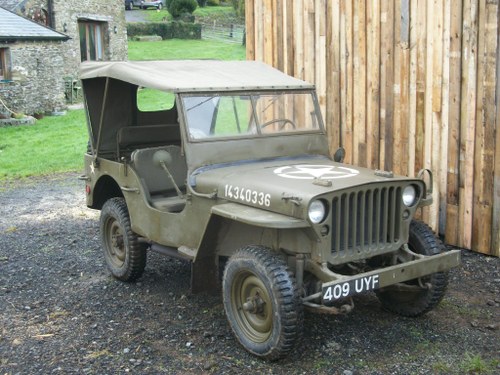 1955 willys Hotchkiss jeep In vendita