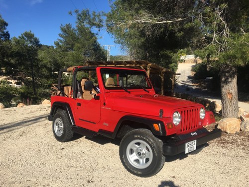 1997 JEEP WRANGLER TJ 2.5 L/H/D. AWESOME! For Sale
